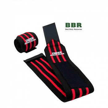 Кистевые Бинты Wrist Wraps Z Black Red, Inzer