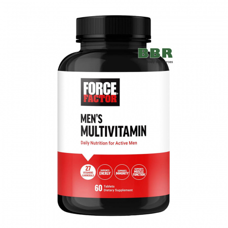 Mens Multivitamin 60 Tabs, Force Factor