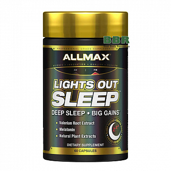 Lights Out SLEEP 60 Caps, AllMax