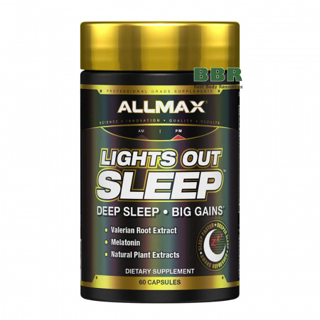 Lights Out SLEEP 60 Caps, AllMax