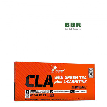 CLA with Green Tea plus L-Carnitin Sport Edition 60 Caps, Olimp