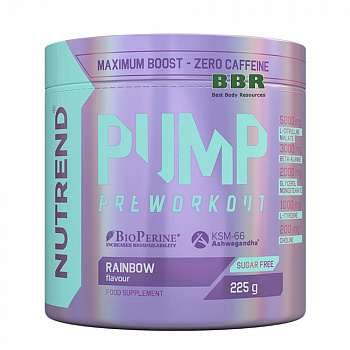 PUMP Pre-Workout 225g, NUTREND
