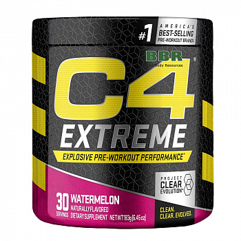 C4 Extreme 195g (30serv), Cellucor