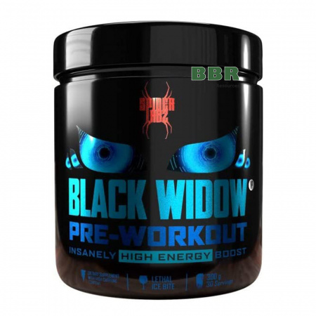 Black Widow Pre-Workout 300g, Spider Labz