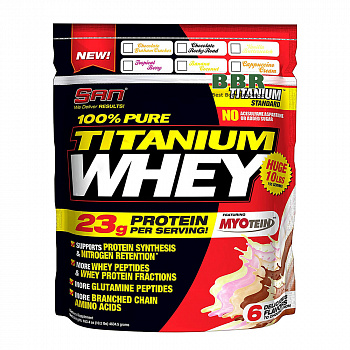 100% Pure Titanium Whey 4.6kg, SAN