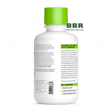 Liquid Carnitine 458.8ml, MusclePharm Liquid Carnitine 458.8ml, MusclePharm