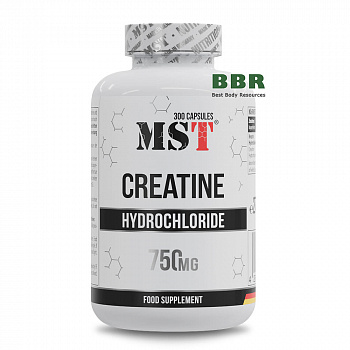 Creatine Hydrochloride 750mg 300 Caps, MST