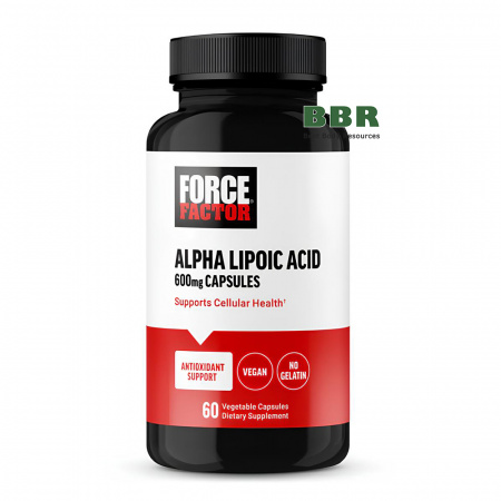 Alpha Lipoic Acid 600mg 60 Veg Caps, Force Factor
