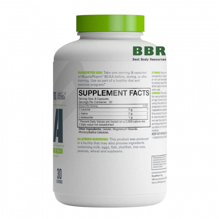 BCAA 240 caps, MusclePharm