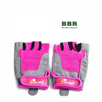 Перчатки Fitness One/Pink, Olimp
