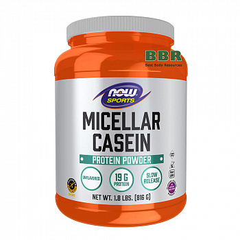 Micellar Casein Protein Powder 816g, NOW Foods