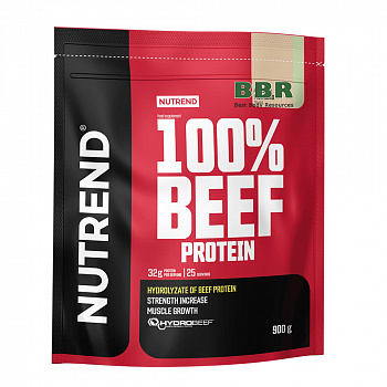 100% BEEF Protein 900g, NUTREND