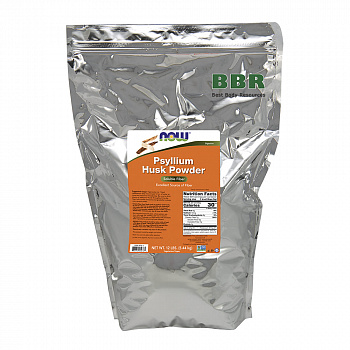 Psyllium Husk Powder 5,44kg, NOW Foods