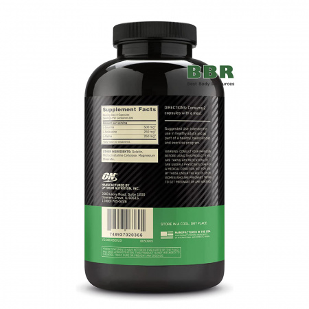 BCAA 1000 400 Caps, Optimum Nutrition BCAA 1000 400 Caps, Optimum Nutrition