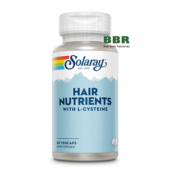 Hair Nutrients 60 Veg Caps, Solaray