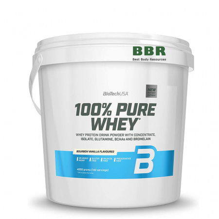 100% Pure Whey 4000g, BioTechUSA