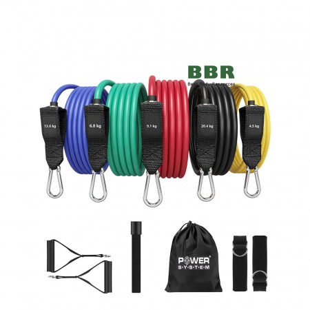 Набор трубчастых эспандеров PS-4099 Total Expander Set 5pcs, Power System