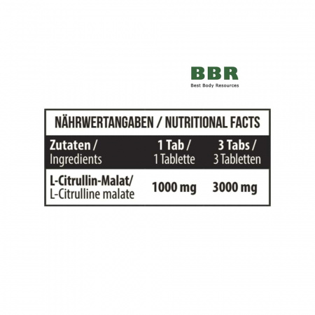 L-Citrulline 1000mg 90 Tabs, MST