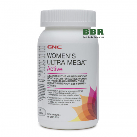 Womens Ultra Mega Active 90caps, GNC Womens Ultra Mega Active 90caps, GNC