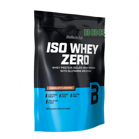 Iso Whey Zero Lactose Free 500g bag, BioTechUSA