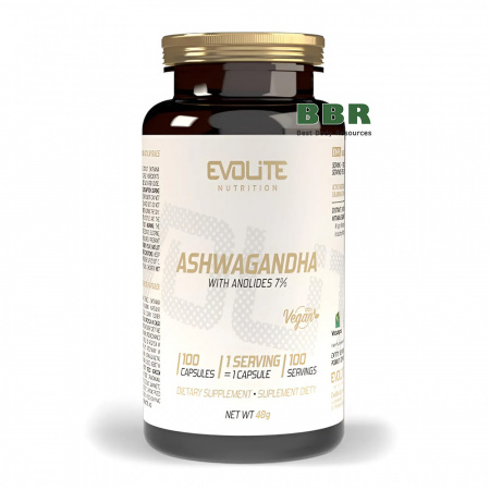 Ashwagandha 100 Caps, Evolite