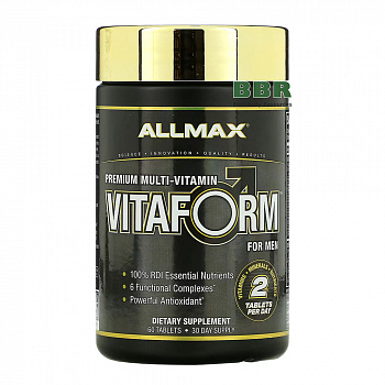 VitaForm 60 Tabs, ALLMAX Nutrition