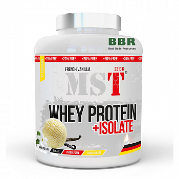 Whey Protein plus Isolate 2.3kg, MST