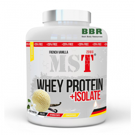 Whey Protein plus Isolate 2.3kg, MST Whey Protein plus Isolate 2.3kg, MST