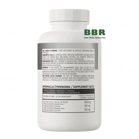 Omega 3 Extreme 90 Softgels, OstroVit