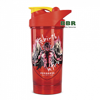 Шейкер Shieldmixer Rebirth in Fire 700ml, Progress Nutrition