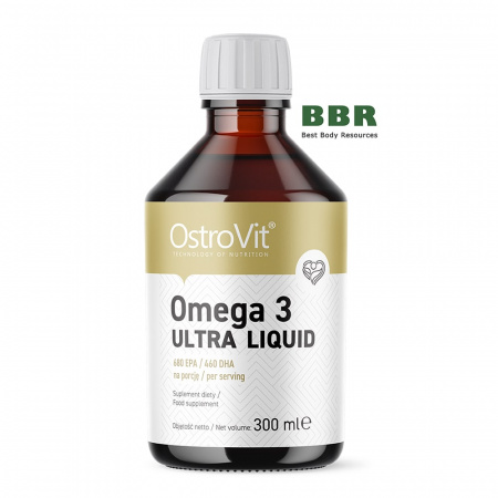 Omega 3 Ultra Liquid 300ml, OstroVit
