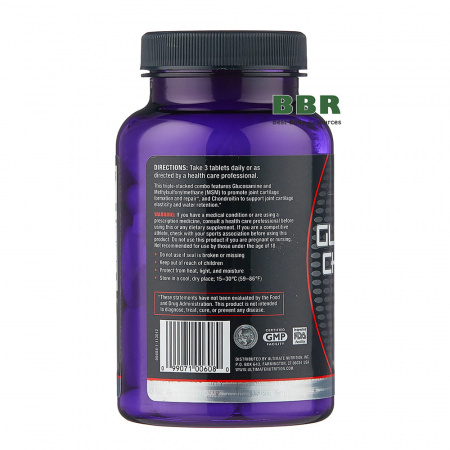 Glucosamine & Chondroitin MSM 90 Tabs, Ultimate Nutrition