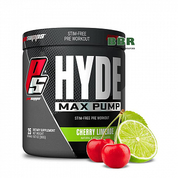 Hyde Max Pump Pre Workout 25 Servings, Pro Supps