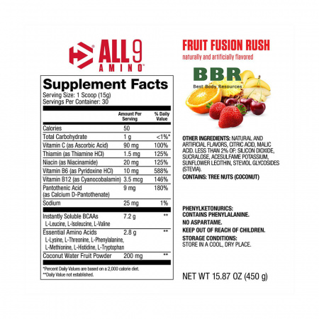 All 9 Amino 450g, Dymatize Nutrition