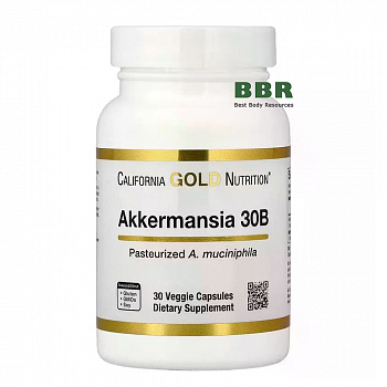 Akkermansia 30B 30 Veg Caps, California GOLD Nutrition