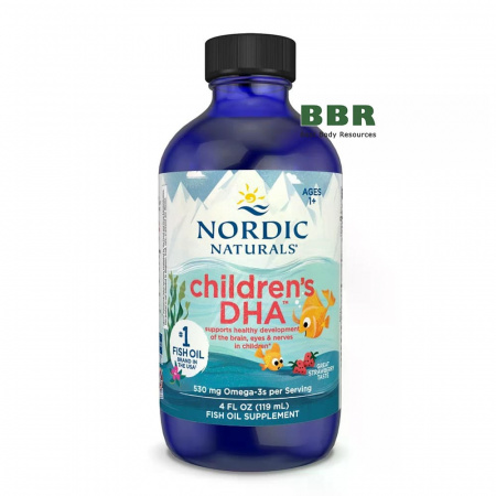 Liquid Childrens DHA 119ml, Nordic Naturals