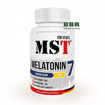 Melatonin 7mg Magnesium B6 100 Caps, MST