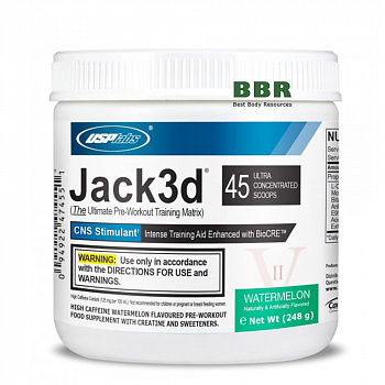 Jack-3D 45 Servings 248g, USP Labs
