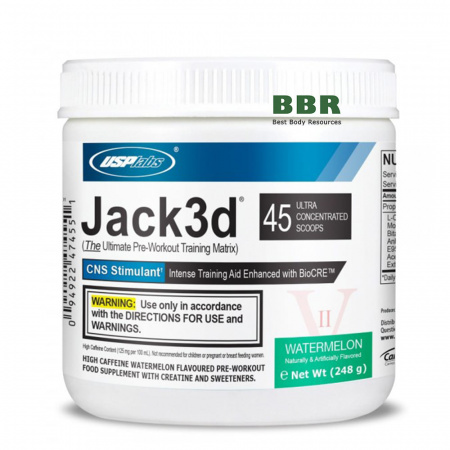 Jack-3D 45 Servings 248g, USP Labs