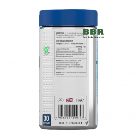 TUDCA plus NAC 90 Caps, Applied Nutrition