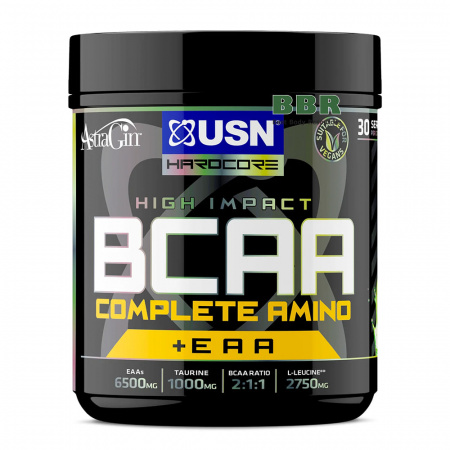 High Impact BCAA Complete Amino 400g, USN
