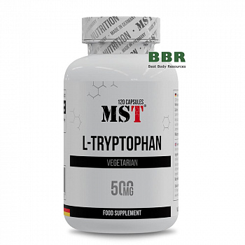 L-Tryptophan 500mg 120 Caps, MST