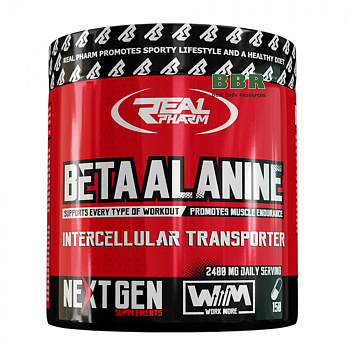 Beta Alanine 1100mg 150caps, Real Pharm