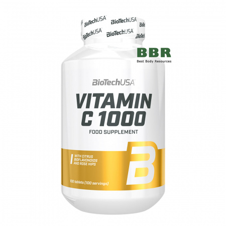 Vitamin C 1000 100 Tabs, BioTechUSA
