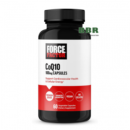 CoQ10 100mg 60 Veg Caps, Force Factor