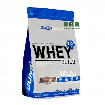Whey Protein Build 2.0 500g, Everbuild Nutrition