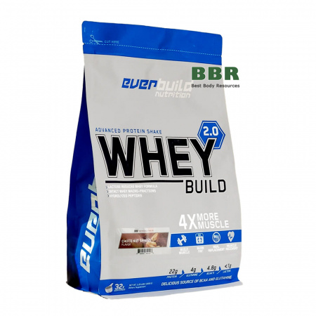 Whey Protein Build 2.0 500g, Everbuild Nutrition