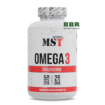 Omega 3 Triglyceride 75% 180 Caps, MST