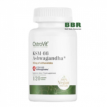 KSM-66 Ashwagandha 120 Tabs, OstroVit