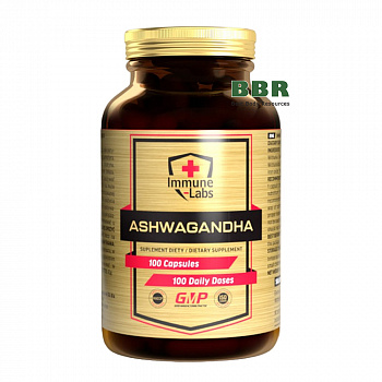 Ashwagandha 100 Caps, Immune Labs
